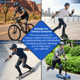 thumbnail image 3 of Kids Bike Helmet for Boys Girls, Adjustable Protective Gear Set with Knee Elbow Pads Wrist Guards for Bicycle Scooter, 3 of 7