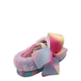 thumbnail image 6 of Nickelodeon Jojo Siwa Cozy Faux Fur Bow Slipper (Little Girls & Big Girls), 6 of 6