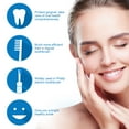 thumbnail image 3 of Electric Toothbrush Replacement Heads Compatible with All Click-on Handles,8 Pack, 3 of 9