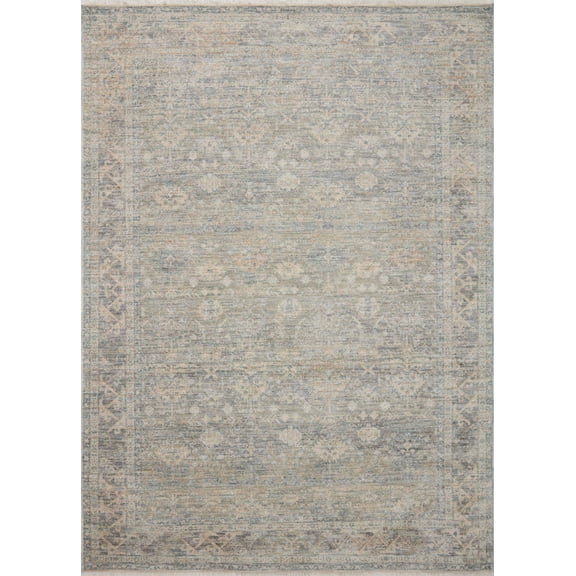 Angela Rose x Loloi Blake Sky / Beige 5'-3" x 7'-6" Area Rug