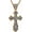 Orthodox Cross-2, variant on Eastern Orthodox Cross Necklace for Men Women Retro Religious Jesus Crucifix Byzantine Cross Christian Pendant Jewelry Gift