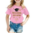 thumbnail image 3 of Hiijoy Big Girls Graduation T-Shirt Letter Cartoon Print Short Sleeve T Shirt, Sizes 3-13, 3 of 3
