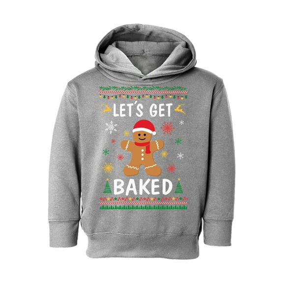 Awkward Styles Christmas Hoodie for Boys Girls Toddler Xmas Gingerbread Man Sweatshirt