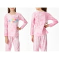 thumbnail image 2 of Beezizac Cotton Tie Dye Cousin Crew Pajamas for Girls Long Sleeve & Pants PJ Set Size 16, 2 of 7