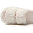 thumbnail image 3 of Chanclas mullidas TUNC para mujer de forro polar peluche color blanco talla 40-41, 3 of 3