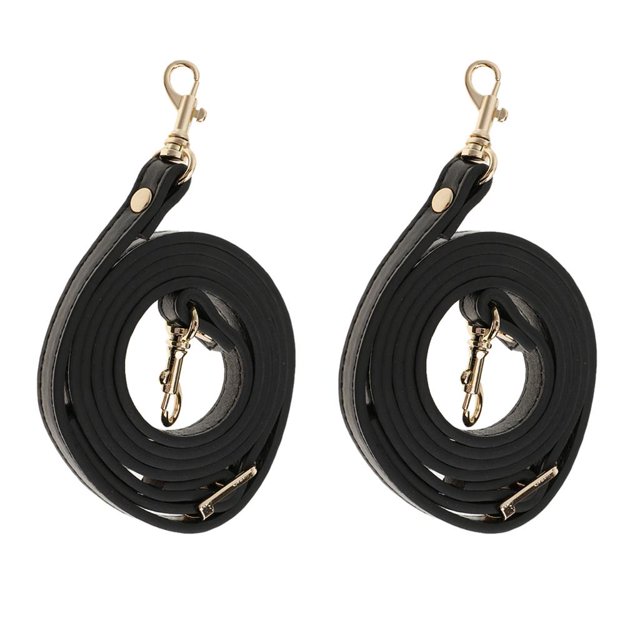 Correa de Reemplazo Ajustable PU Cuero Monedero Bandolera Hugo Negro 120 cm