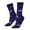 2 Black-1, variant on Eggplant Crew Socks for Men & Women, Breathable Casual Athletic Ankle Socks
