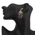 thumbnail image 3 of GKNET Creative Rhinestone Pineapple Shape Earrings Sparkle And Fashion Women Jewelry-G5-2-1254, 3 of 6