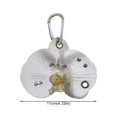 thumbnail image 2 of Jiibva Flower Keychain, Simulation Orchid Lily Keychain Y2k Aesthetic Flower Keyring Bag Purse Charms Handbags Decoration Accessories, 2 of 7