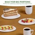 thumbnail image 7 of Betta 6-Inch Disposable Plastic Dessert Plates, White, 800 Count, Bulk Case, Microwave Safe (8 Pack Per Box x100), 7 of 7