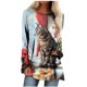 thumbnail image 1 of Camisas Navideñas Para Mujer Tops de Manga Larga Moda Casual Estampado de Cuello Redondo Blusa Superior Suelta Jersey Odeerbi ODB202265, 1 of 5