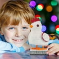 thumbnail image 5 of Interactive Rooster Toy with Lifelike Flapping Walking Motion Chirping Sounds and Gentle for Childrens, 5 of 7