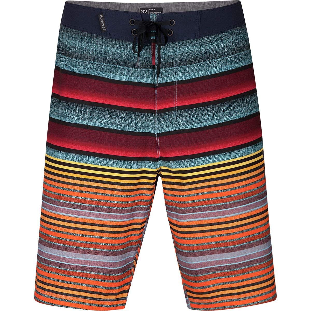 Hurley Phantom Blackball Orange Street 20" Boardshorts, Lagoon Pulse