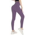 thumbnail image 5 of ZKCCNUK Women's Pants High Waist And Tight Fitness Yoga Pants Nude Hidden Pocket Yoga Pants S-2XL, 5 of 6