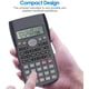 thumbnail image 4 of Calculadora científica de ingeniería de 2 líneas, adecuada para la escuela y los negocios (negro) Zhivalor CZBG-ZH1, 4 of 7
