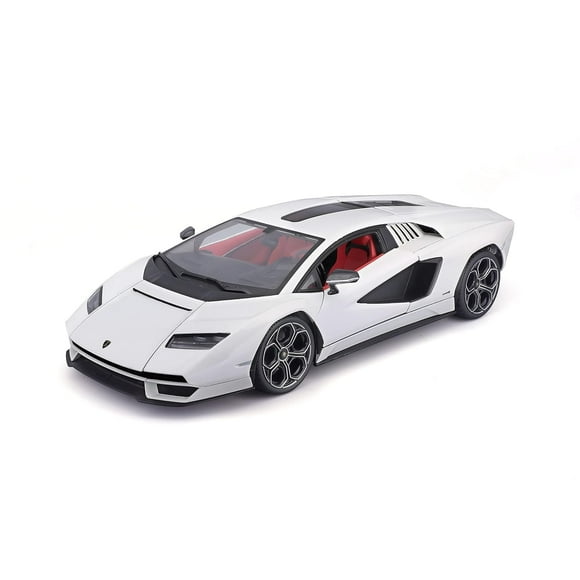 Maisto M31459 Lamborghini Countach LPI 800-4 Super Car-Cheong Die Cast escala 1:18, blanco