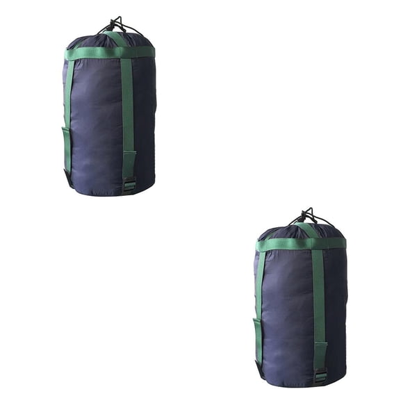 Sonducket Bolsa de compresión Hebilla ajustable Saco de cosas Gel de sílice recubierto de nylon Textura interna para acampar al aire libre Azul Type1 NO1 Sonducket CBP235281