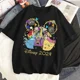 thumbnail image 3 of Camiseta de algodón con dibujos animados de Disney para niños, ropa de verano de manga corta, informal, con cuello redondo, para niños y niñas, 3 of 5