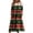 Army Green, variant on WTOBBY Women's Holiday Casual Dress Crew Neck Christmas Print Mid-Length Long Sleeve with Pocket Feature Festive Seasonal Celebration Wear,Army Green L