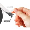 thumbnail image 2 of Magnetic Tape Roll with Adhesive Backing - Strip of Peel and Stick Magnets - Super Strong & Sticky by Flexible Magnets (120 mil x 1 inch x 25 feet), 2 of 6