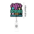 thumbnail image 3 of Automatic Retractable Badge Clip | Quick-Release ID Holder for Work, School & Events | Multicolor Plastic Clip with Secure Clasp | Compact & Lightweight, 3 of 6