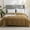 Khaki, variant on Washed Cotton Quilt Cover, Soft Breathable Bedding Duvet Protector, 173x229cm Single Comforter Case for Spring Bedroom Home Dormitory, Double Sided Solid Color Bedspread