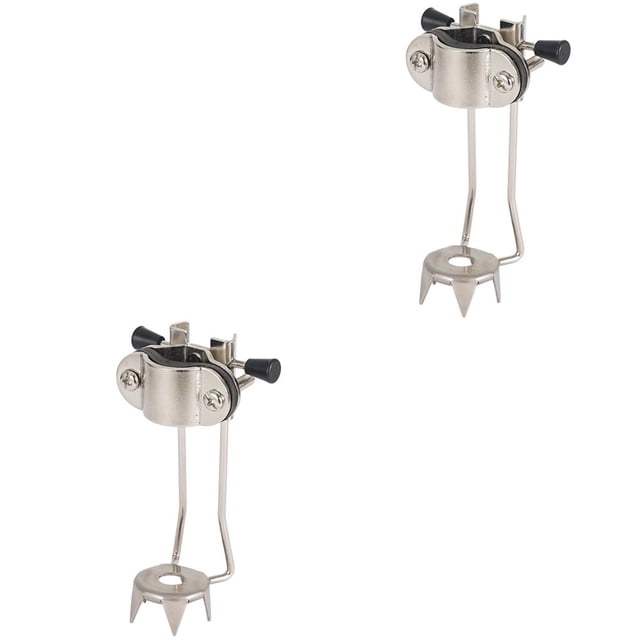 LOVEVER 2 Pcs Outils Outils Fournitures de Randonnée d'Hiver Crampons de Randonnée Pointe de Canne à Glace Marche Acier Inoxydable Voyage