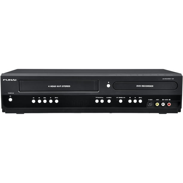 Funai Full Hd Upconvert Dvd Recorder Vcr Combo Walmart Com Walmart Com
