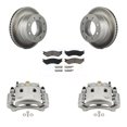 thumbnail image 1 of Transit Auto Rear Disc Brake Caliper Coated Rotors and Ceramic Pads Kit for Car 2003-2008 Dodge Ram 3500 with Dual Wheels KCG-100263C, 1 of 11