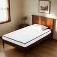 thumbnail image 3 of 6 Inch Twin Mattress for Kids Adults Single Bed, Memory Foam Twin Size Mattress in a Box for Comfort Sleep & Pressure Relief, CertiPUR-US Certified Twin Mattresses Medium Firm,Fiberglass-Free, 3 of 8