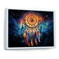thumbnail image 2 of Designart "Colorful Dreamcatcher curious Dreams" Spiritual Floater Framed Wall Art Print, 2 of 7