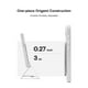 thumbnail image 3 of MOFT - Trípode para teléfono compatible con iPhone 16/15/14/13/12 Series, ajuste de ángulo e imanes fuertes y trípode MOVAS invisible para selfie Stick compatible con MagSafe, negro azabache, 3 of 5