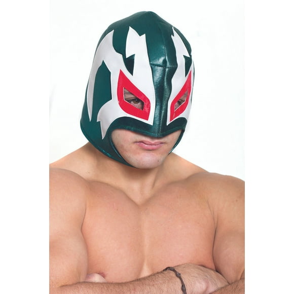 Green Mexican Wrestler Mask