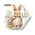 thumbnail image 2 of Hometravel Easter Bunny Egg Butterfly Window Clings, Removable Electrostatic Stickers for Holiday Decor, Festive Spring Window Decals for Glass, Colorful Cling Film for Home and Party, 2 of 6