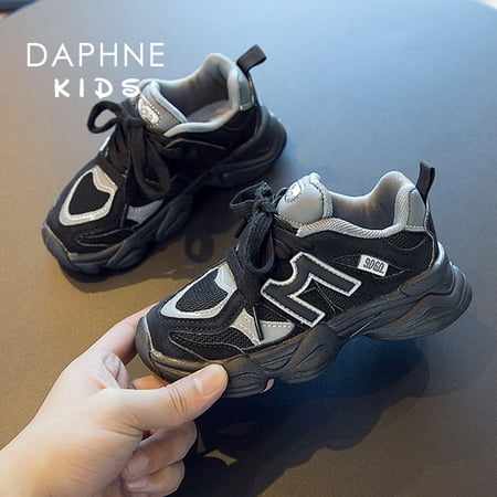 

DAPHNE Girls Boys Chunky Shoes 2023 New Breathable Lightweight Comfy Outdoor Non Slip Walking Shoes For Toddler Children Kids Sneakers Spring And Summer