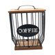 thumbnail image 4 of Soporte para cápsulas de café, organizador de cápsulas con tapa de madera, accesorios para cafetería Estilo B, 4 of 9