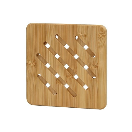 

XIEC Place Mat Multi-use Heat Insulation Bamboo Kitchen Dinner Mat for Home