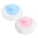 thumbnail image 4 of 4 borlas de talco para bebés, borlas para talco corporal para bebés con asas cortas, 4 of 8