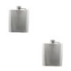 thumbnail image 3 of Cateissary Petaca de acero inoxidable Flagon Portable Wine Whisky Pot Bottle Drinkware 8 oz 2Conjunto, 3 of 6