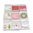 thumbnail image 3 of 50/100 Uds 10x1 0cm Bolsas de dulces de Navidad Santa Claus refrigerio de galletas comida bolsa de regalo embalaje Navidad Suministros De Decoración De Navidad, 3 of 4