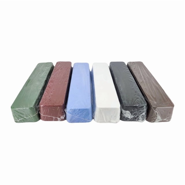 Kit de 6 Piezas de Compuesto para Pulir y Abrillantar, Kit de Compuesto para Pulir y Abrillantar para Joyeros, de Grano Grueso A Fino, para Tipo de Metales.