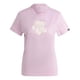 thumbnail image 4 of Playera adidas Mujer Dama Floral Graphic Violeta Casual rosa XS, 4 of 6