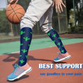 thumbnail image 4 of 7 Pairs Medical Sport Compression Socks - 15-20mmhg Graduated Knee-High Support for Men & Women, Ideal for Soccer, Running, and Nurses, 4 of 7