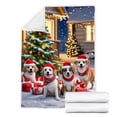 thumbnail image 2 of Manta Navideña Manta Navideña Para Perros Manta Navideña De Invierno Manta Suave Para El Ocio Manta Cálida Para La Siesta Manta Navideña Para Perros2, 2 of 4