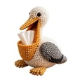 thumbnail image 1 of SIfdSeng My Items Beaded Animal Tissue Cover Decorative Desktop Ornament Storage Holder for Napkins, 1 of 4
