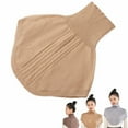 thumbnail image 2 of CMrtew ‌Soft & Warm Women's Knitted High Neck Turtleneck Dickey Winter Thermal Half Blouse Pullover Sweater for Casual Layering & Outdoor Activities‌ ﻿, 2 of 4