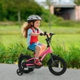 thumbnail image 2 of OLAKIDS Vélo pour Enfants, Vélo pour Tout-Petits de 12 14 16 18 Po avec Roues Stabilisatrices, Sonnette de Sécurité, Selle et Guidon Ajustables, Frein à Main et Frein à Rétropédalage, Bicyclette pour Garçons et Filles, 2 of 9