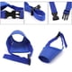 thumbnail image 3 of 2 paquetes de bozales para perros con hocico largo, bozal para perros de ajuste rápido, ajustable, evita morder, ladrar y masticar (negro + azul), 3 of 5