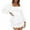4-White, variant on HNMKIU Women's White Casual Fashion Ruffled Long Sleeve Dress with Skirt Fall Dresses for Women 4-White,XL