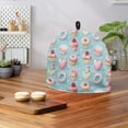 thumbnail image 4 of HELLHERO Polyester Canvas Tea Cozies Covers Lightweight Keep Warm Easy to Clean for Restaurant Sweet Treats Pattern, 4 of 8